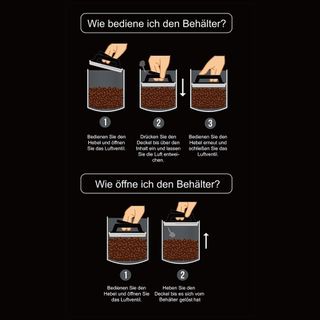 Caja café hermética KC Kitchen & Co. 1kg