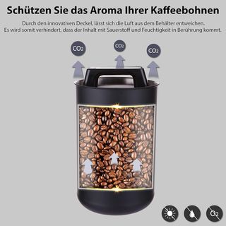 Caja café hermética KC Kitchen & Co. 1kg