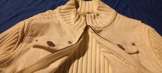 Rebeca Formula Joven Beige Cremallera. REBAJADA