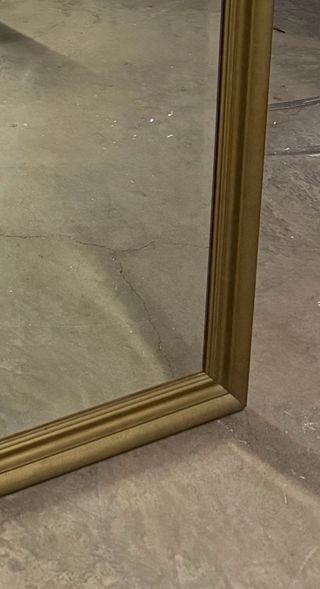 Espejo Marco Madera Dorado