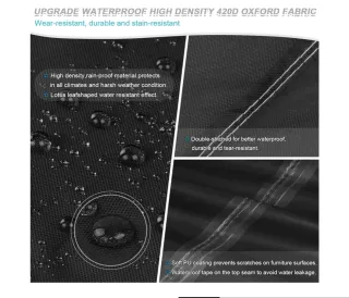 Funda Exterior Impermeable Palets 135x99x89/61cm