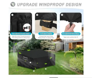 Funda Exterior Impermeable Palets 135x99x89/61cm