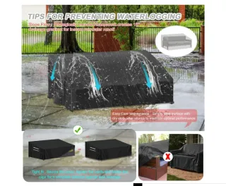 Funda Exterior Impermeable Palets 135x99x89/61cm