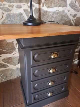 Scrivania in legno massello 1,65 m