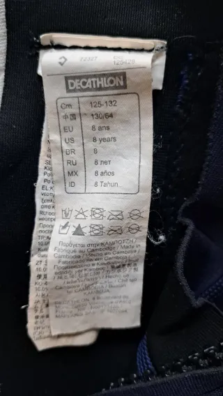 Neopreno OLAIAN niños azul