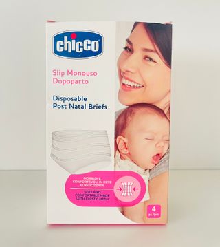 Cuecas malha elásticas pós-parto Chicco