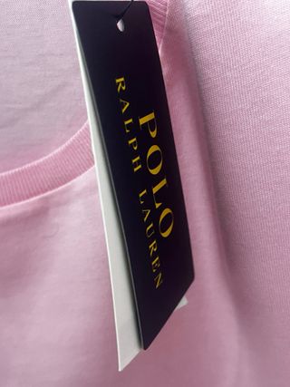Camiseta Polo Ralph Lauren Rosa Talla M