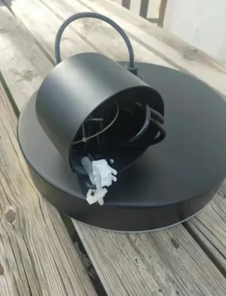 Lámpara IKEA LED NYMANE Negra