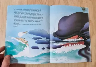 Clásico cuento Disney. Pinocho. GAVIOTA.