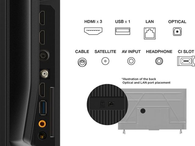 TCL 55 4K UHD HDR TV V6B