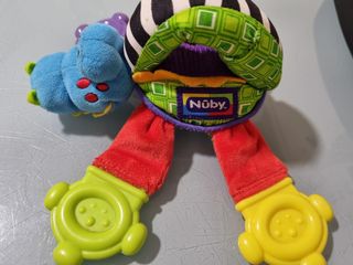 Juguete mordedor bebé para carrito