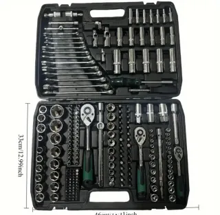 Mala de 216 Ferramentas Completa