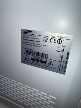 Samsung UE40ES6710S 40 Full HD Smart TV