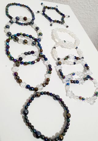 10x5e Lote Pulseras Bisutería.