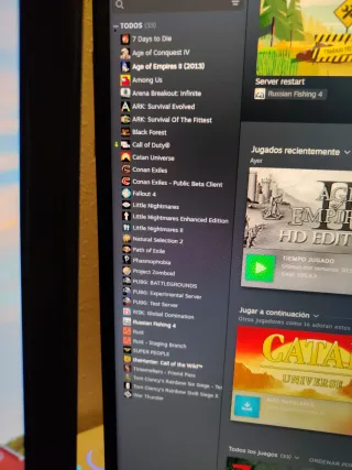 PC Gaming + Monitor + Cuenta Steam