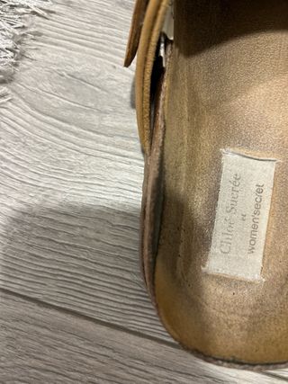 Zuecos Women'secret Camel