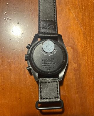 Omega x Swatch Mission to the Moonphase Nero