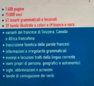 Dizionario Francese-Italiano