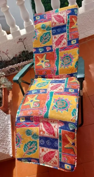 Hamaca extensible doble acolchado relax terraza