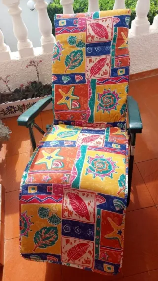 Hamaca extensible doble acolchado relax terraza