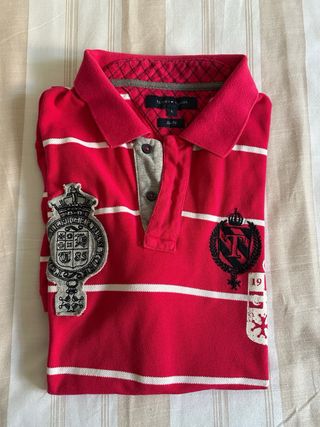 Polo Tommy Hilfiger Rayas