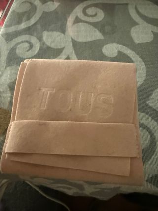 Pendientes Tous Oso Negro Baño Oro 18kt