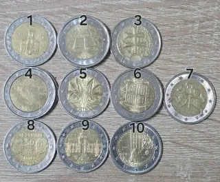 Monedas 2€ Conmemorativas Europa