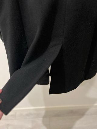 Abrigo Negro Paño Primark NUEVO