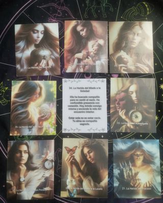 Oráculo Sanación Femenina Tarot Cartas