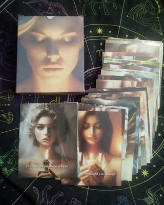 Oráculo Sanación Femenina Tarot Cartas