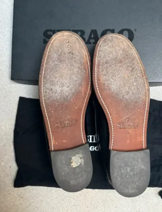 Mocasines Sebago Negro Cuero