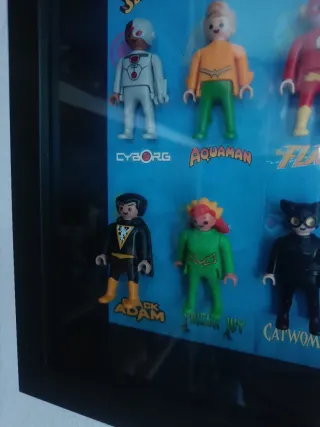Cuadro Playmobil DC Comics