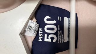 Chaqueta Wedze azul y blanca.  Talla 9 a 10 años!