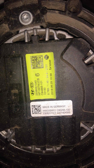 ELECTROVENTILADOR RADIADOR AIRE ACONDICIONADO