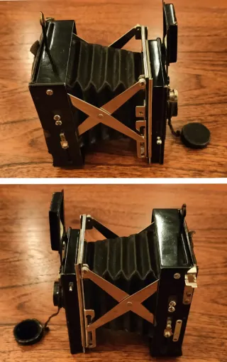 Zion Zionscope 6,5 × 9 + accesorios Francia 1912