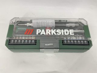 kit herramientas variadas parkside brocas 43 piezas