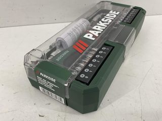 kit herramientas variadas parkside brocas 43 piezas