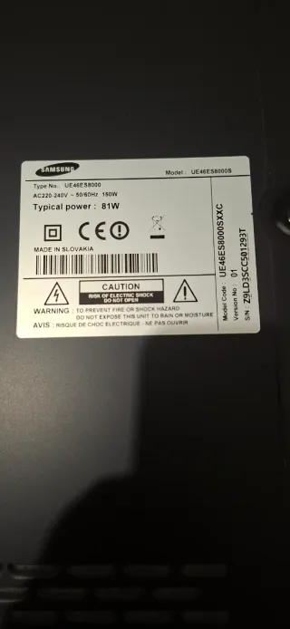 Smart Tv-Samsung 46 pulgadas