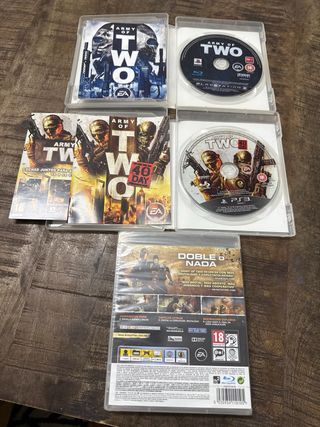 3 Juegos Army of Two PS3 (1 precintado)