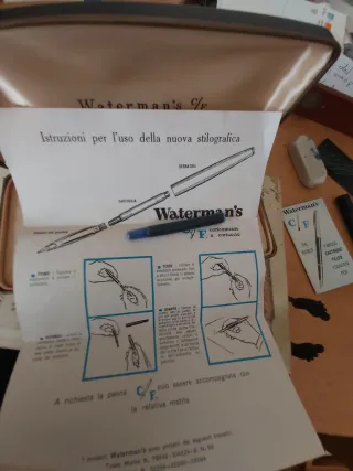 Estuche Pluma Estilográfica Waterman C/F