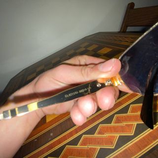 Gafas de sol Celine doradas y marrones