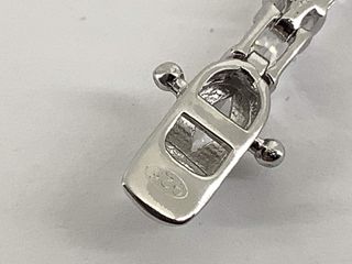 pulsera plata 925mm con piedra con circonita