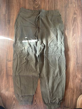 Falda vaquera larga con abertura