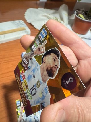 Messi Qatar 2022 Premium Gold Edición Limitada 10€