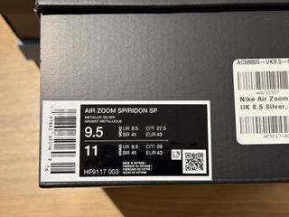 Nike Air Zoom Spiridon SP Plata Azul