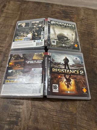 Pack 3 Juegos Resistance PS3