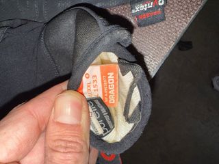 Dos guantes térmicos moto nieve bici