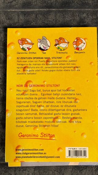 Ez zenituen oporrak nahi, Stilton?: Geronimo St...