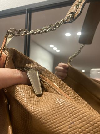Bolso Uterque Piel Marrón