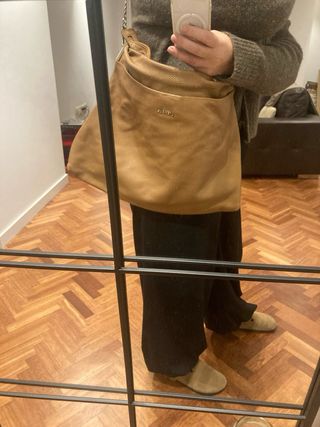 Bolso Uterque Piel Marrón